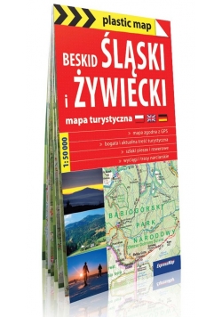 Beskid Śląski i Żywiecki mapa turystyczna