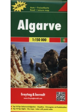 Algarve mapa 1:150 000
