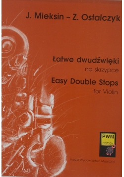 Łatwe dwudźwięki na skrzypce