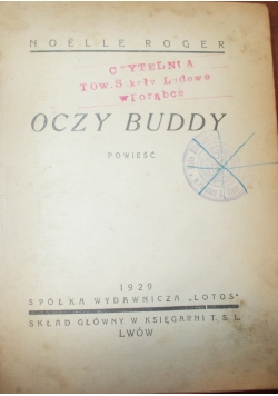 Oczy Buddy, 1929r