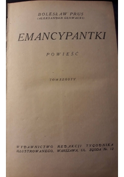 Emancypantki, tom 6, 1924 r.