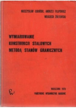 \Wymiarowanie konstrukcji stalowych metodą stanów granicznych
