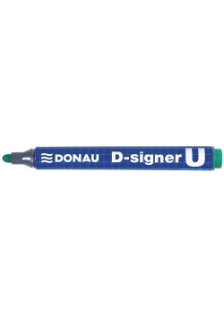 Marker permanentny Donau D-signer U zielony
