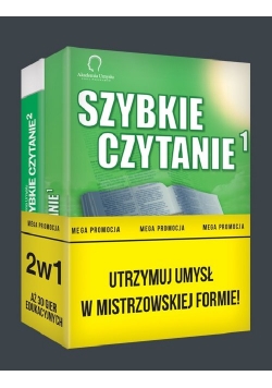 Akademia Umysłu  Dwupak Szybkie Czytanie cz 1 i 2