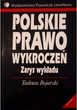 Polskie prawo wykroczeń zarys wykładu