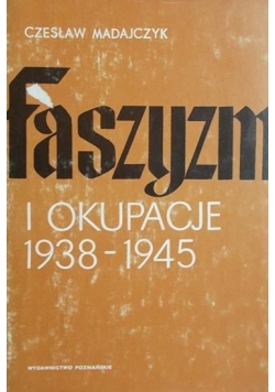 Faszyzm i okupacja 1938-1945