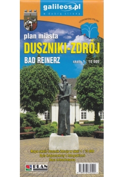 Duszniki-Zdrój Plan miasta 1:10 000