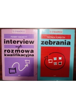 Interview czyli rozmowa kwalifikacyjna / Zebrania