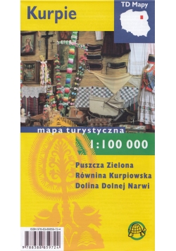 Kurpie Mapa turstyczna 1:100 000