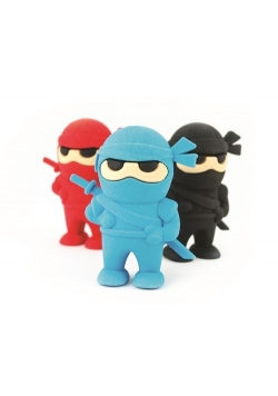 Ninja Gumki do Ścierania 3 sztuki