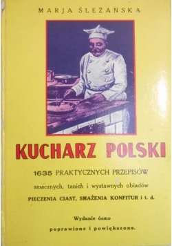 Kucharz polski, 1932r.