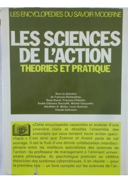 Les Sciences de L'action, Theories et pratique