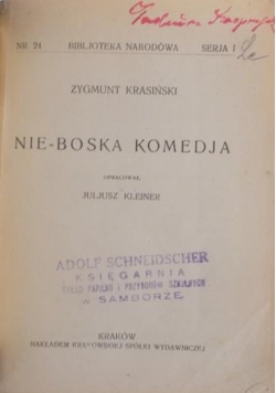 Nie-Boska Komedja, 1927