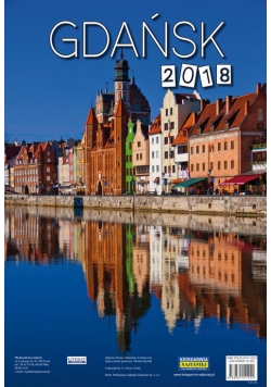 Kalendarz ścienny 2018 Gdańsk