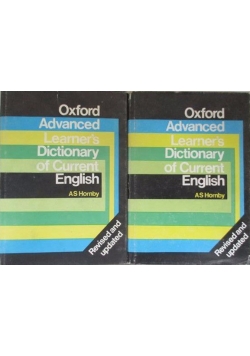 Oxford Advanced Learner's Dictionary of Current English, T. I-II