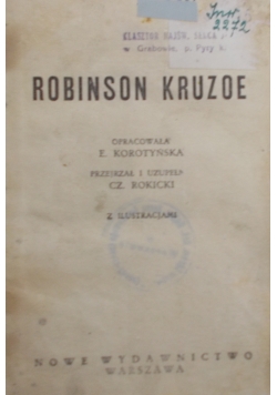 Robinson Kruzoe, 1938 r.