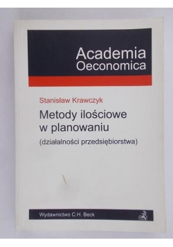 Krawczyk Stanisław - Metody ilościowe w planowaniu