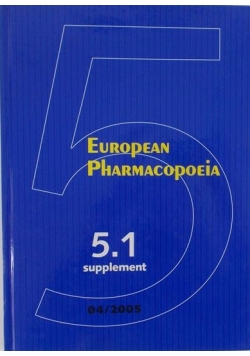 European Pharmacopoeia Supplement 5.1