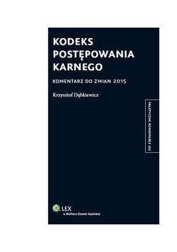 Kodeks postępowania karnego.