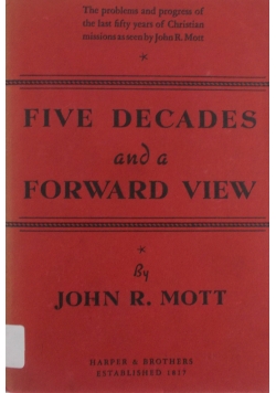 FIve Decades and a Forward view, 1939 r.