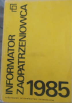 Informator zaopatrzeniowca