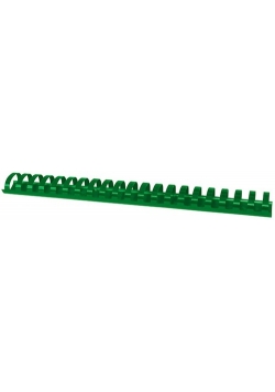 Grzbiety do bindowania Office Products A4 plastikowe 50 sztuk zielone