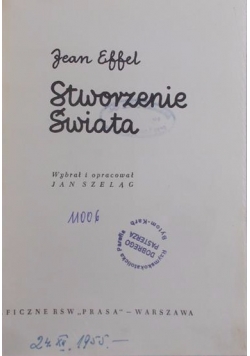 Stworzenia świata