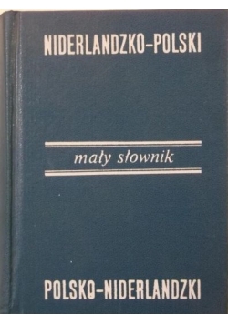 Mały słownik niderlandzko-polski, polsko-niderlandzki