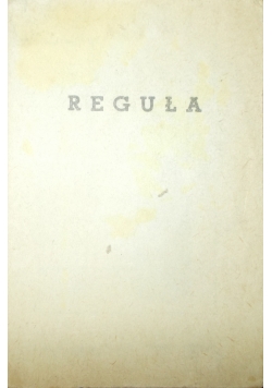 Reguła, 1946r, Miniaturka