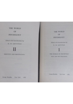 The world of psychology  Tom I - II