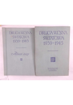 Druga Wojna Światowa 1939-1945 zarys historyczny/Druga Wojna Światowa 1939-1945 Album map