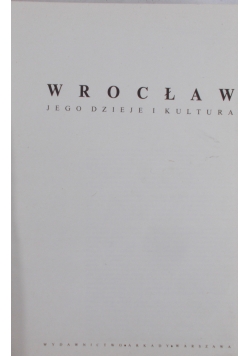 Wrocław i jego kultura