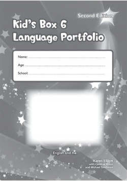 Kid's Box Second Edition 6 Language Portfolio