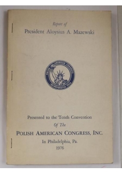 Polish American Congress, Incorporated 1944