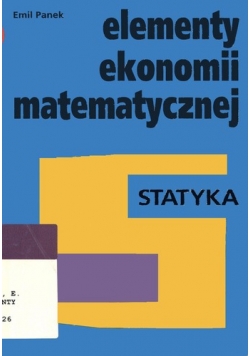 Elementy ekonomii matematycznej