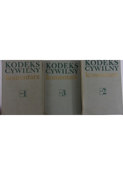 Kodeks cywilny 1 - 3