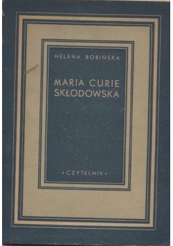 Maria Curie Skłodowska, 1949r.