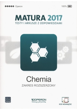 Chemia Matura 2017 Testy i arkusze Zakres rozszerzony