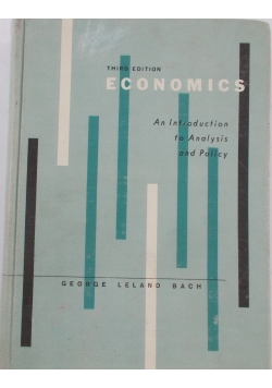Ecomomics. An Introduction to Analysis and Policy