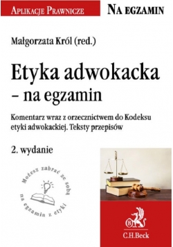 Etyka adwokacka na egzamin