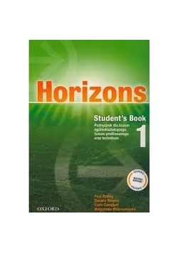 Horizons student's book 1