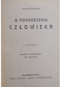 Nauka o pochodzeniu człowieka