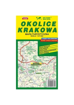 Okolice Krakowa część południowa 1:67 000