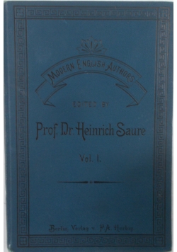 Prof. Dr. Heinrich Saure Vol. I. 1902r.