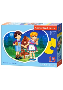 Puzzle 15 Konturowe Hansel and Gretel