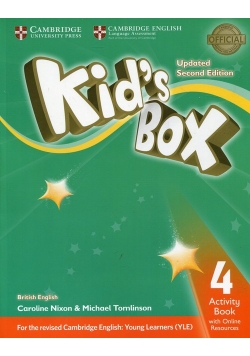 Kid's Box 4 Activity Book with Online Resources