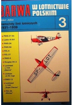 Samoloty linii lotniczych 1931-1939