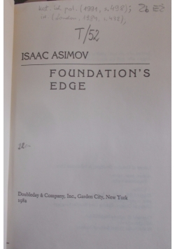 Foundation's Edge