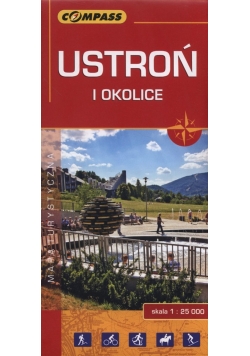Ustroń i okolice Brenna Mapa turystyczna 1:25000