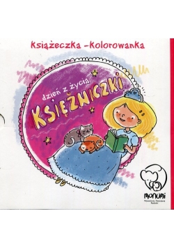 Kolorowanka Dzień z życia księżniczki